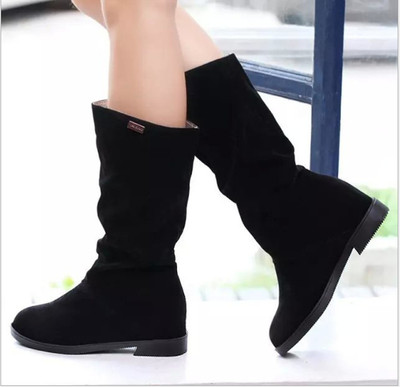 low slip on boots