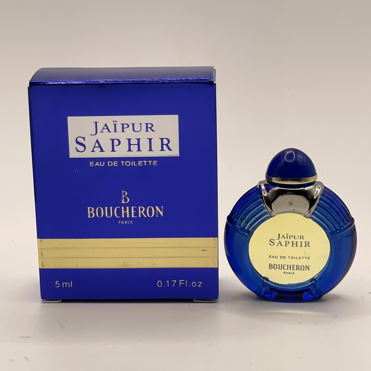 【送料込み】ブシュロン ジャイプール サファイア オードパルファム JAIPUR SAPHIR Mini By BOUCHERON 0.17oz/5ml Eau De Toilette Splash