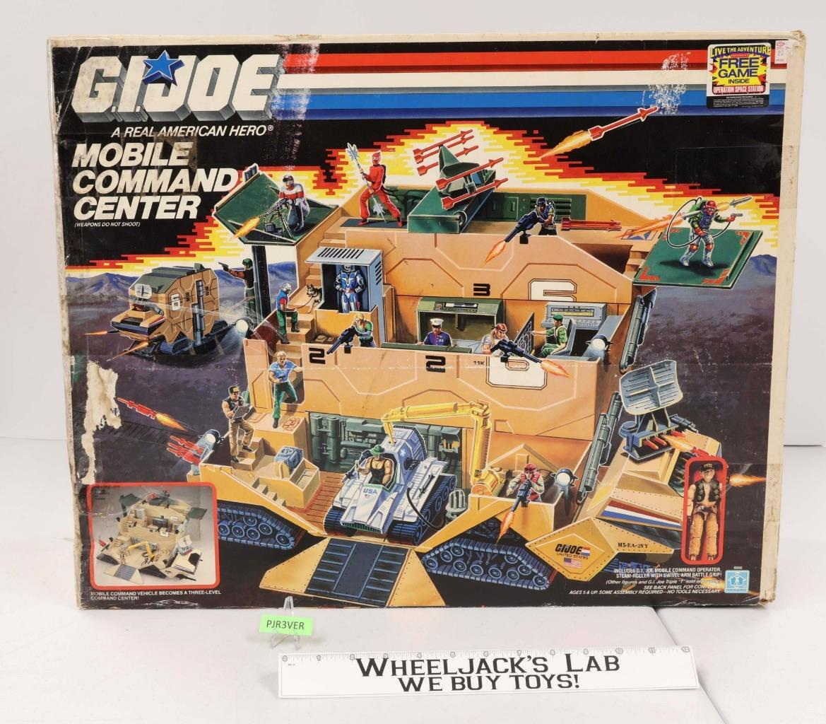 Mobile Command Center Boxed GI Joe 1987 Hasbro Action Figure Playset