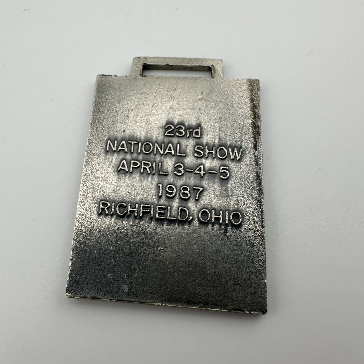 J D Adams Horse Drawn Adjustable Wheel Grader Watch Fob He Leans Toward The Load 0203F1-3506b-1800x1012.jpg main image 4