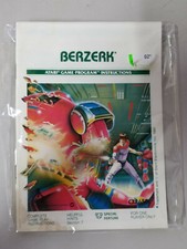 Berzerk Manual Only Atari 2600, 1981