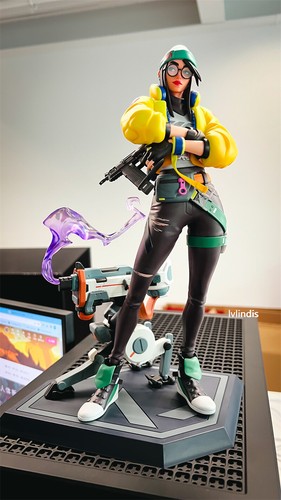 Oficial VALORANT Killjoy 1/6 Figura Estatua Modelo Colección 30CM Juguete Muñeca Regalo - Imagen 6 de 17