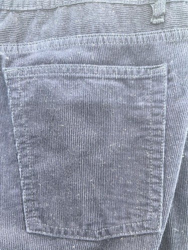 PETER MANNING New York Corduroy Pants Men's Size 34x28 Navy Blue Colored - Picture 10 of 14