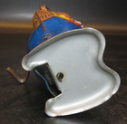 VINTAGE J. CHEIN MADE IN USA TIN TOY WINDUP WALKING BEAR  works! Great Colors — photo 6