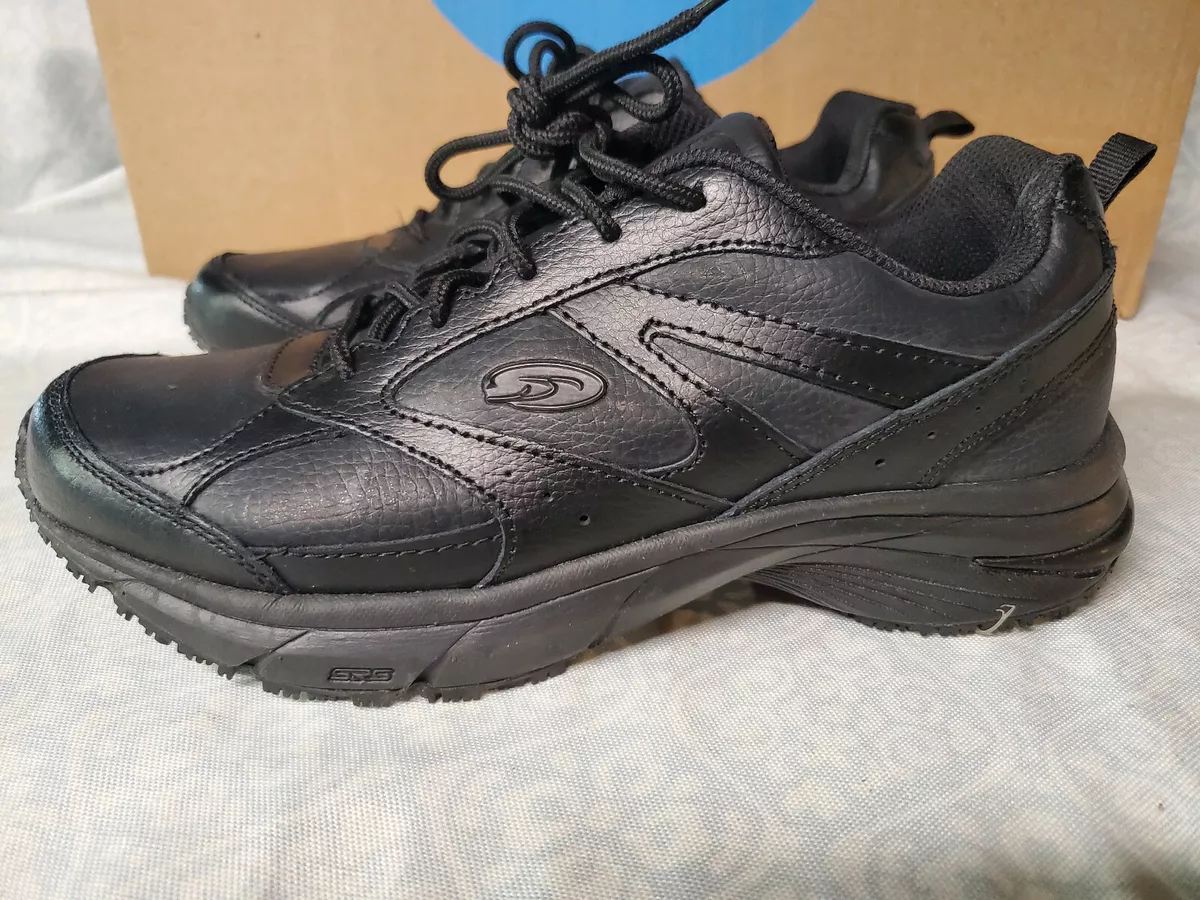 Dr. Scholls women s Storm Work shoe black size 9 Slip Oil