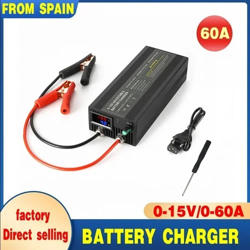 12v Battery Charge 60a 85A 14.6v Lifepo4 Charger 100A 40a Car Fast Charge - Picture 4 of 34