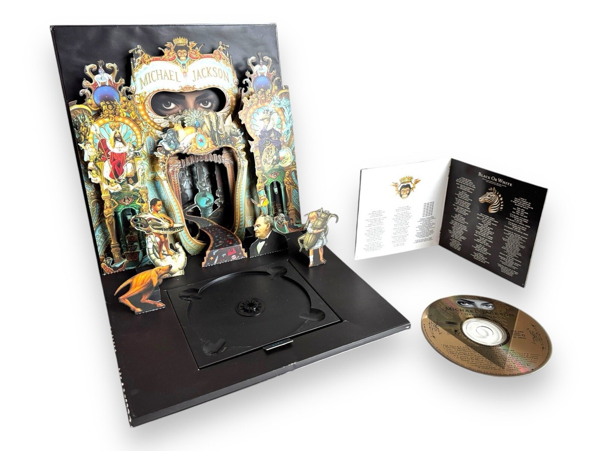 Michael Jackson: Dangerous - Collector's Edition Pop-Up Book/CD