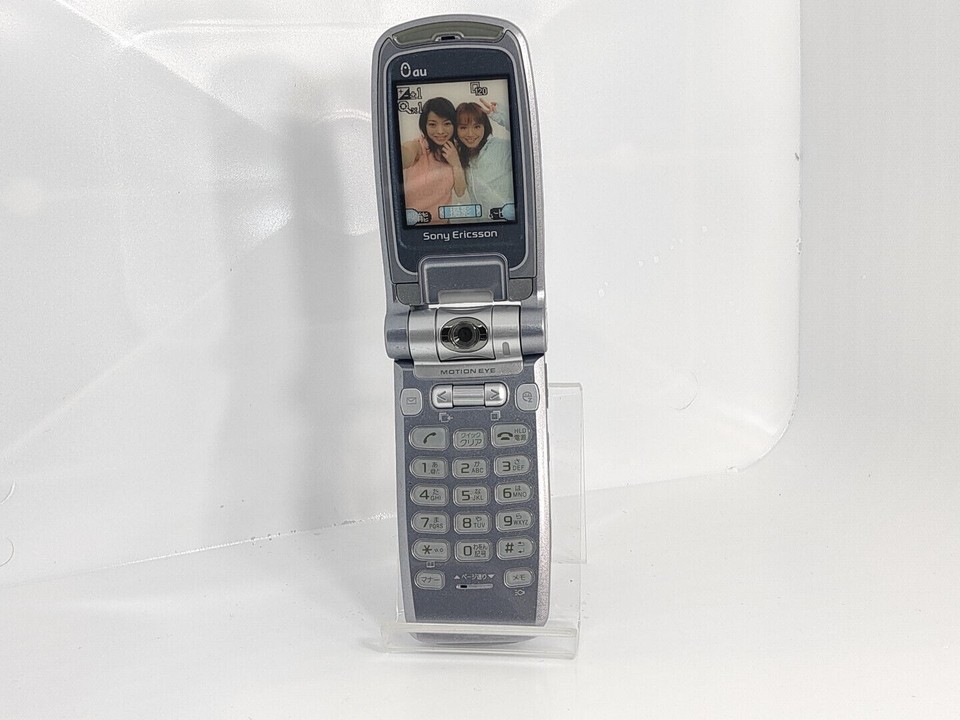Sony Ericsson SOX02 Iida G11 Noir - Téléphone Mobile Japonais - Pour Pièces (écran HS)