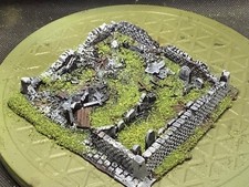15mm Painted Destroyed Walled Cemetery