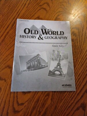 Abeka Old World History and Geography 5 Student QUIZ Key - Fifth Grade ...