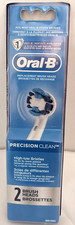 Genuine Oral-B PRECISION CLEAN Replacement Brush Heads Refill - 2 Pack