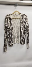 Ann Taylor LOFT Womens Sweater White Gray size S
