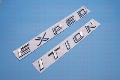 Chrome Front Hood EXPEDITION Letters Emblem FIT 2018-2022 Ford - Foto 9