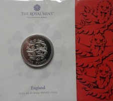 2023 Royal Mint Shop Exclusive England £5 Base Proof Coin BU
