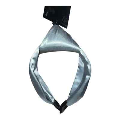 INC International Concepts Knotted Satin Headband Gray New