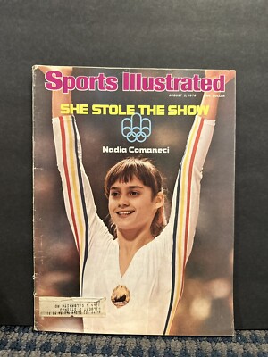 1976 August 2nd Sports Illustrated Magazine, Nadia Comaneci (MH605)