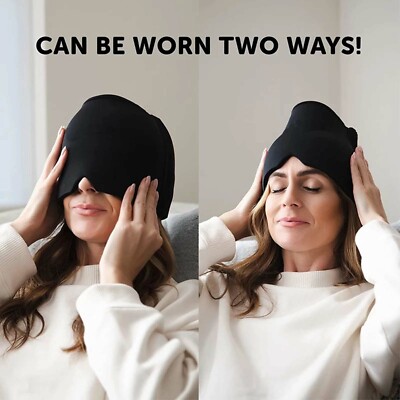 Migraine Relief Cap, Reusable Cold Hot Therapy Migraine And Headache - View #3
