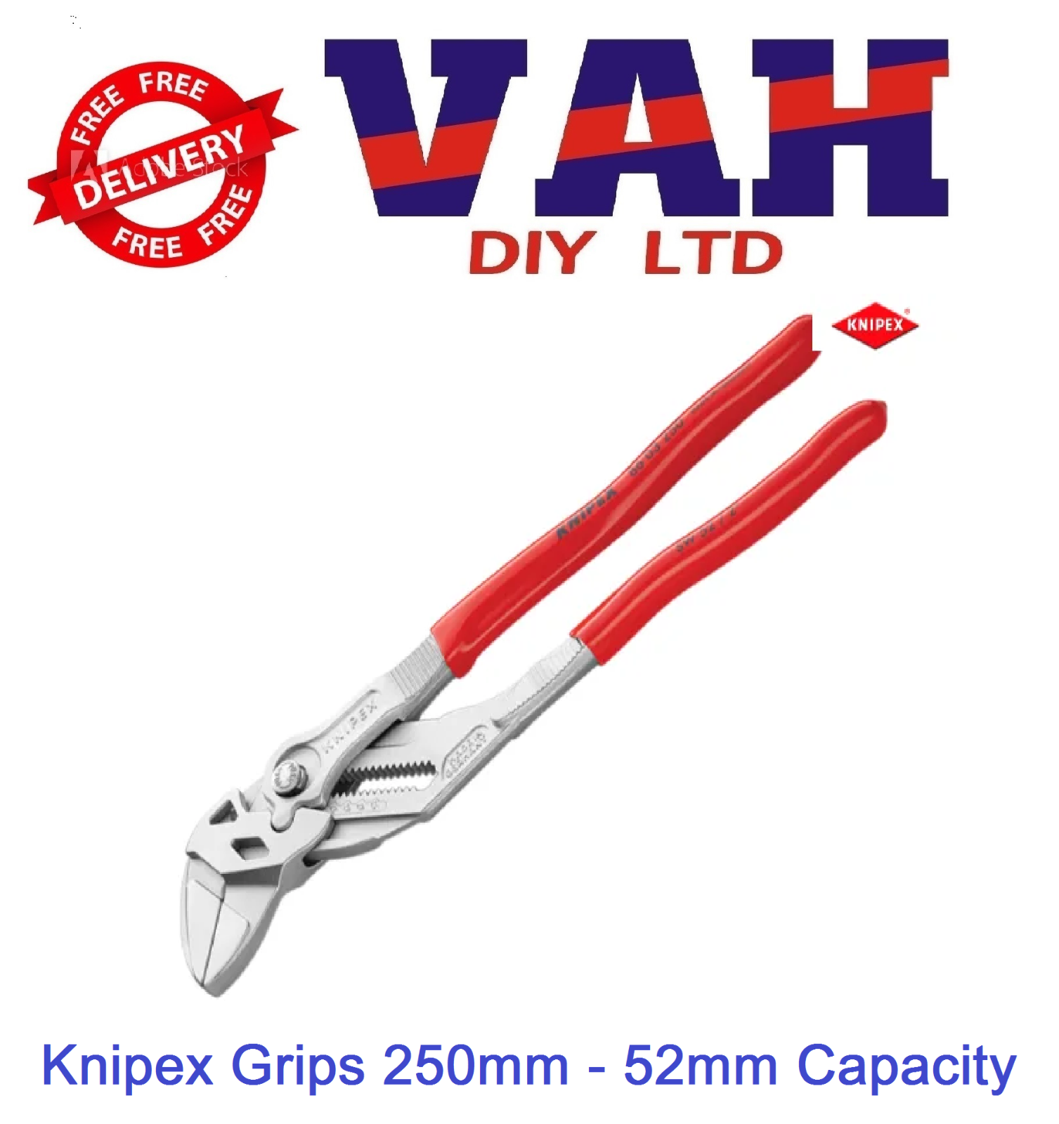 KNIPEX Pliers Wrench PVC Grip 60mm Capacity 300mm for sale online eBay