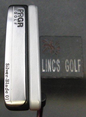 PRGR Silver Blade 01 Putter Stahlschaft 87 cm Länge Psyko Griff