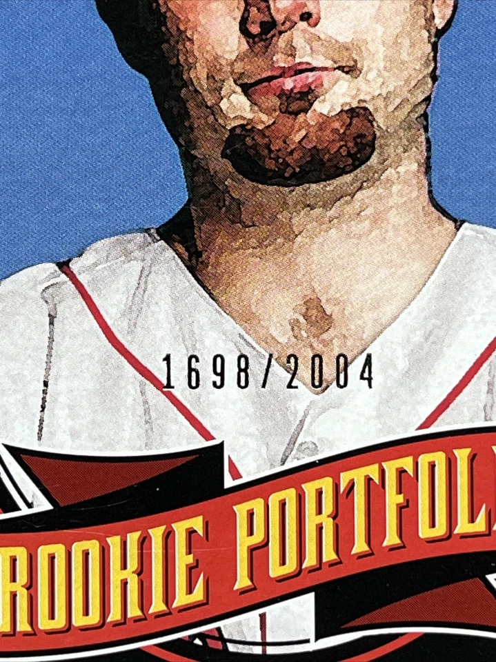 2004 UD Play Ball Rookie Portfolio Jamie Brown #143 Red Sox SN 1698 /2004 - Image 2 of 3