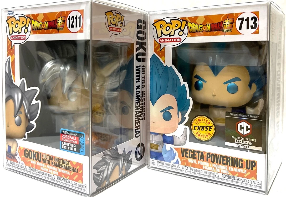 Funko Pop! Chalice NYCC Shared Exclusive: DBZ: Goku (Ultra Instinct  w/Kamehameha) #1211