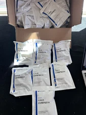 48 Henry Schein Instant Cold Compress 5"x7" First Aid Instant Cold  112-6146