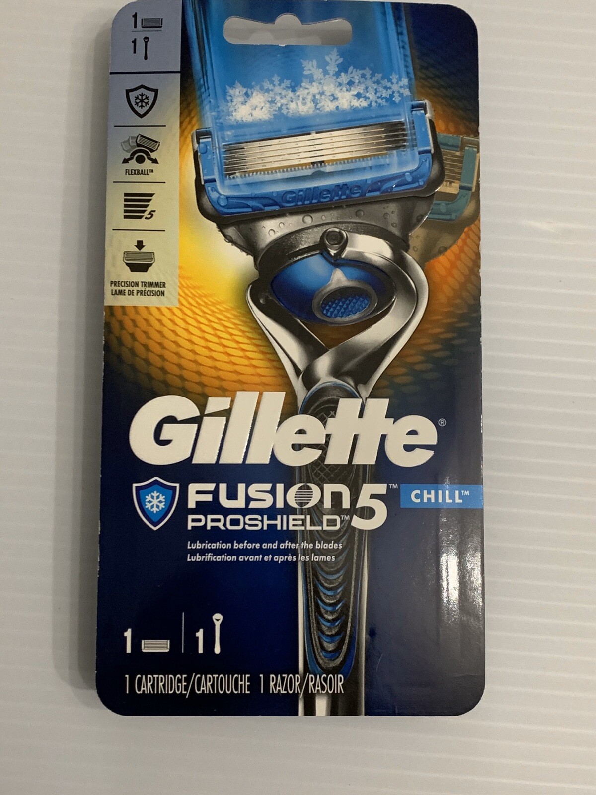 Gillette Fusion5 ProShield Chill Men's Razor Mens Razor +1 cartridge ...