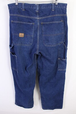 Vintage 90s Ben Davis Logger Jeans Denim Carpenter Workwear