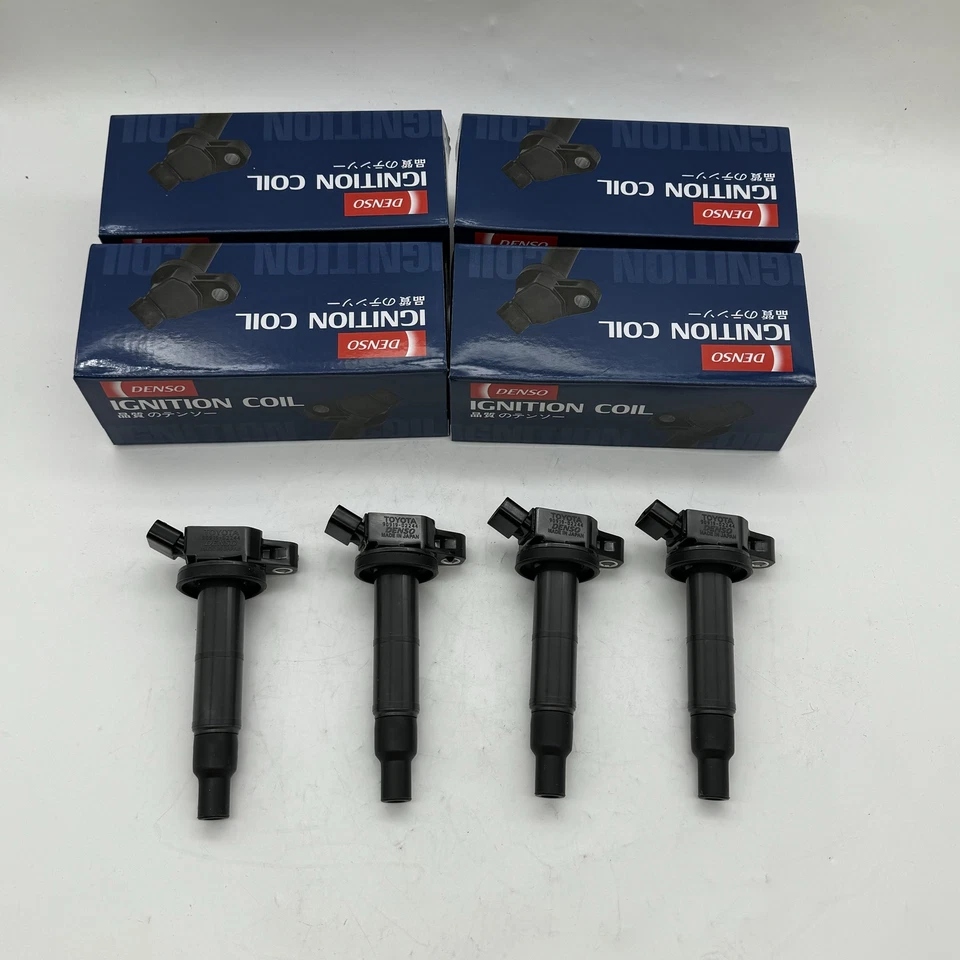 4x Denso Ignition Coils 90919-02244 673-1307 For Toyota Camry Corolla RAV4 - Изображение 4 из 4