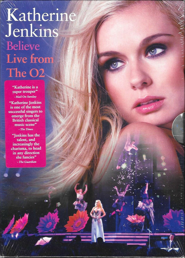 Katherine Jenkins Believe Live From The O2 DVD (Eagle Vision) New and Sealed