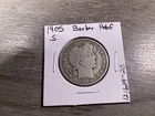 1905 S Barber 90% Silver Half-Dollar San Francisco Mint in Fine Cndt 12162420ra