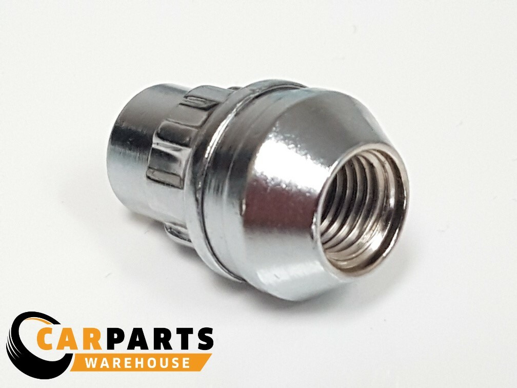 Fits FORD Fiesta Focus Mondeo Locking Wheel Nuts bolts set Silver with