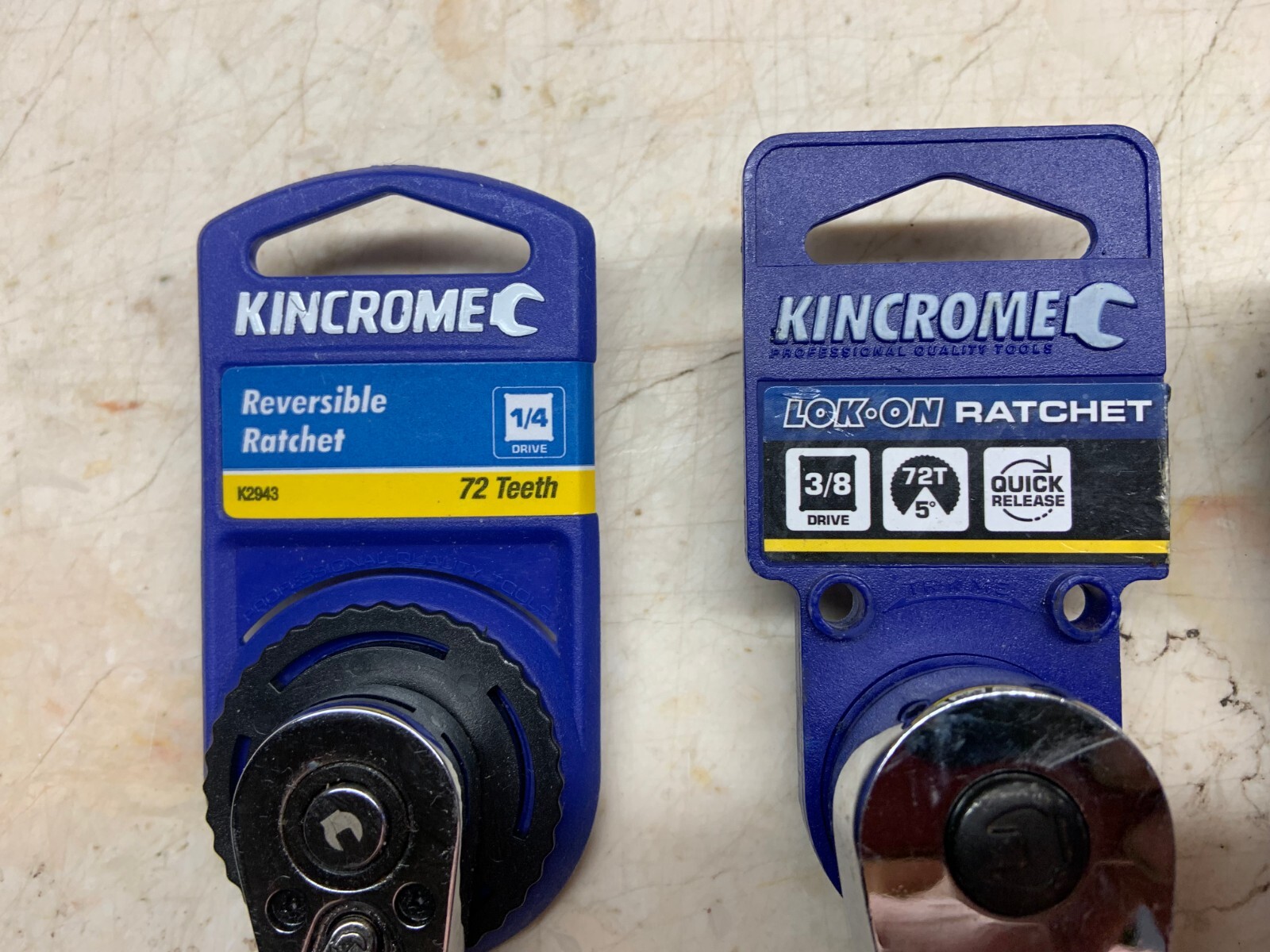 *Variety Reversible Ratchet KINCROME +SP Tools +SIDCHROME 1/4" 3/8" 1/2
