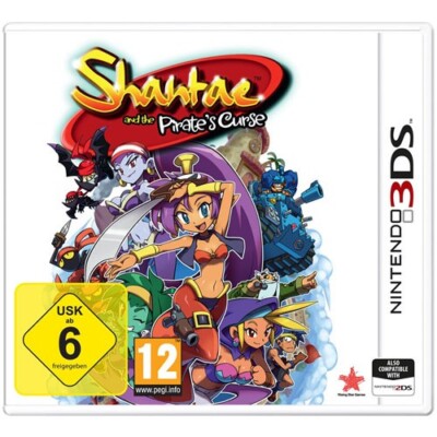 Nintendo 3DS - Shantae and the Pirates Curse DE mit OVP sehr guter Zustand