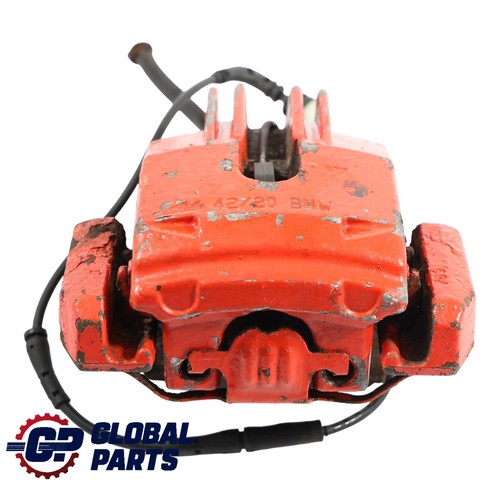 Brems Sattel BMW E60 E63 E64 Brems Einheit Träger Hinten Rechts Rot 6758058