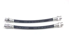 2x Classic Fiat 500 N D Rear Flexible Brake Hose Tube Kit Pair Flexi Brand New