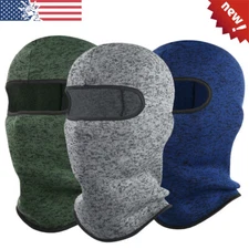 Balaclava Skiing Face Mask Men Women Fleece Hood for Winter Extreme Cold Weather