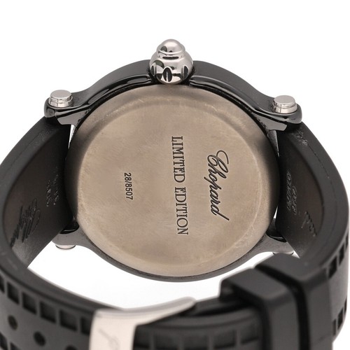 Chopard Happy Sport Limited Edition Floating Diamonds 38mm Ceramic Case, 28/8507 - Picture 5 of 7