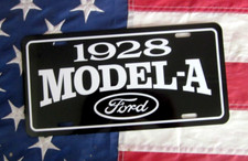 1928 Ford Model A License Plate Car Tag Hot Rod Roadster 28 Coupe Pickup Truck