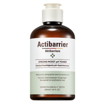 MISSHA Actibarrier Strong Moist PH Toner 220ml Restore Damaged Skin K-Beauty