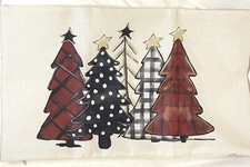 2 - Christmas Tree Throw Pillow Covers 12 x 20 Inch