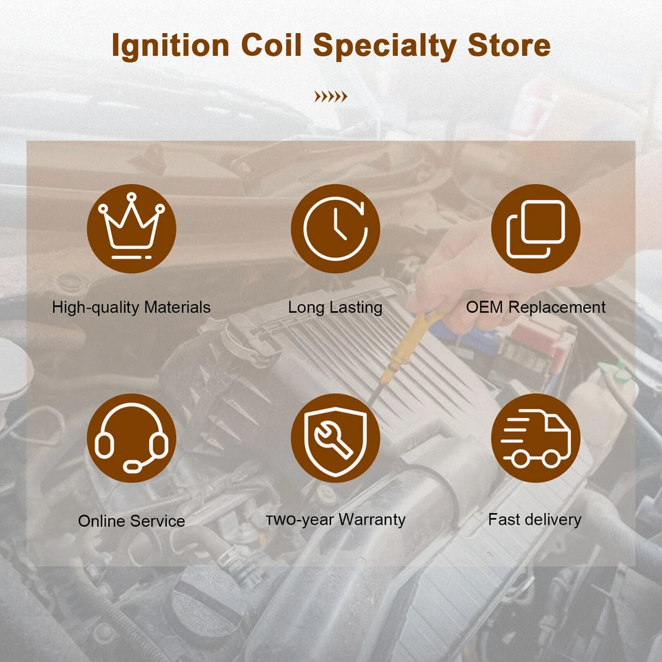5 For 2005-2015 Volkswagen Jetta 2.5L L5 Ignition Coil & Spark Plug Original  Foto 4 de 4