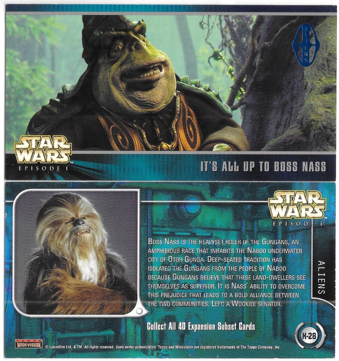 Star Wars Episode I Widevision Expansion Subset Cards Topps 1999 YOU CHOOSE CARD - Picture 28 of 38