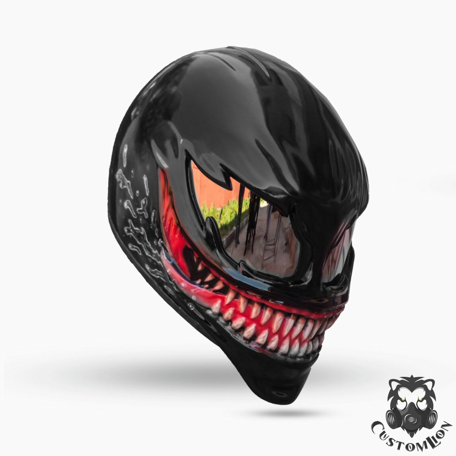 Venom helmet / custom motorcycle helmet Free international shipping ECE