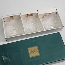 3 Mikasa Golden Stars Christmas Nativity Sculptures Wise Men Nativity Shepherds