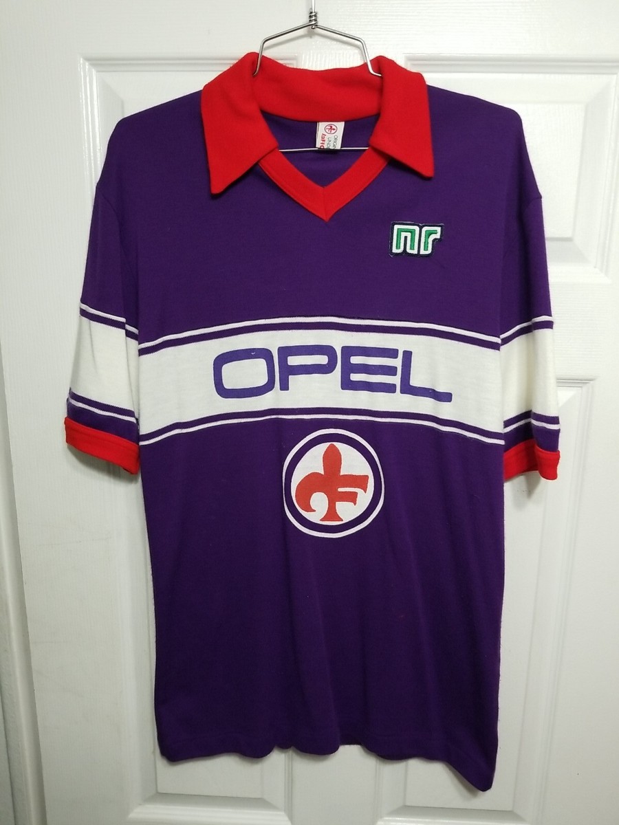 Vintage 1984-85 Fiorentina Maglia Home #10 Antognoni ennerre