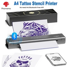 Phomemo TP81 Wireless Tattoo Upgraded Printer New for Tattoo Artists Phone & PC
