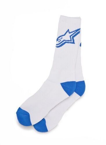 Alpinestars KNEE BRACE SOCKS Cross Enduro Motorcycle Socks White Bright Red P129710