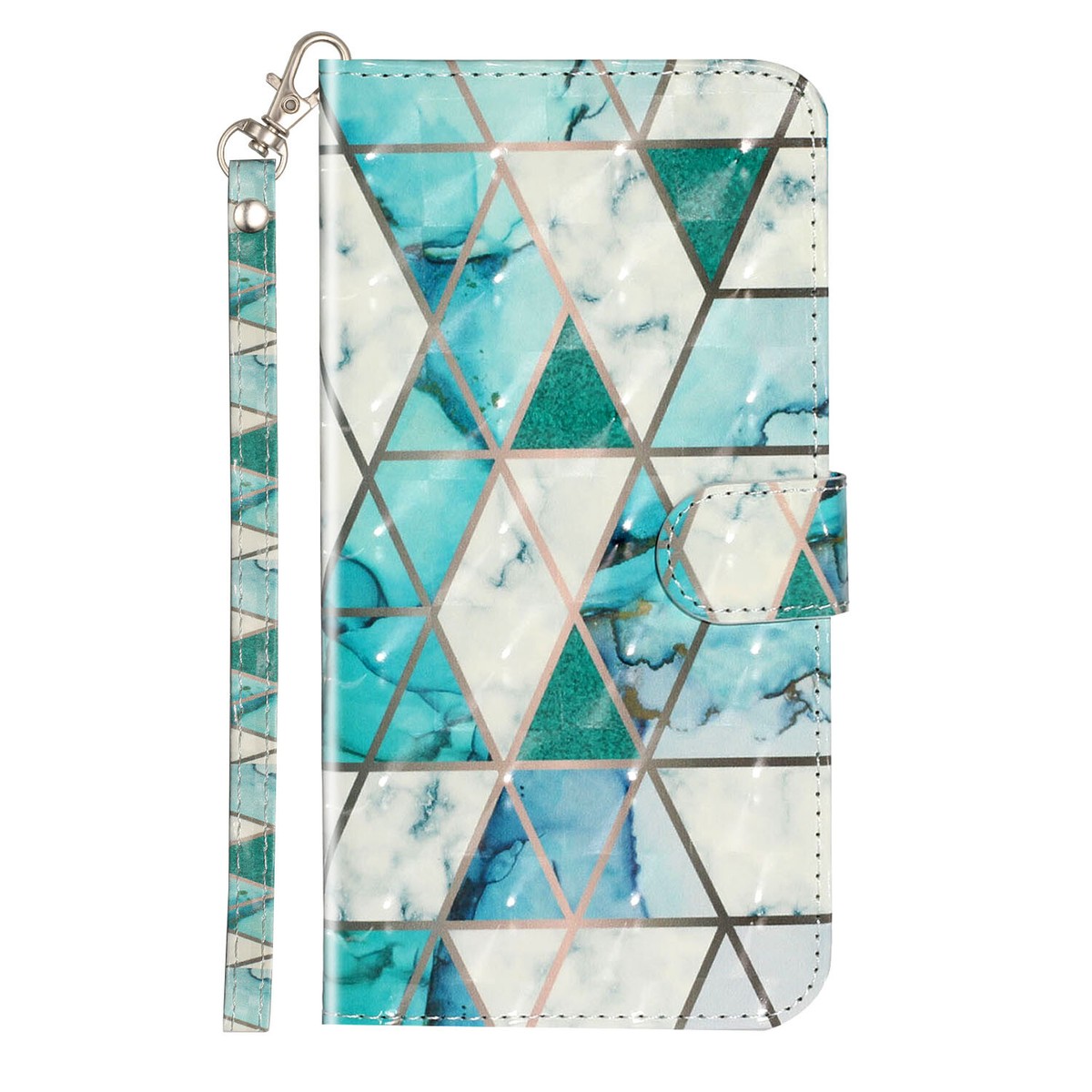 QINOUK - Custodia A Portafoglio Per Oppo Find X5, Fibbia Laterale - Foto 7