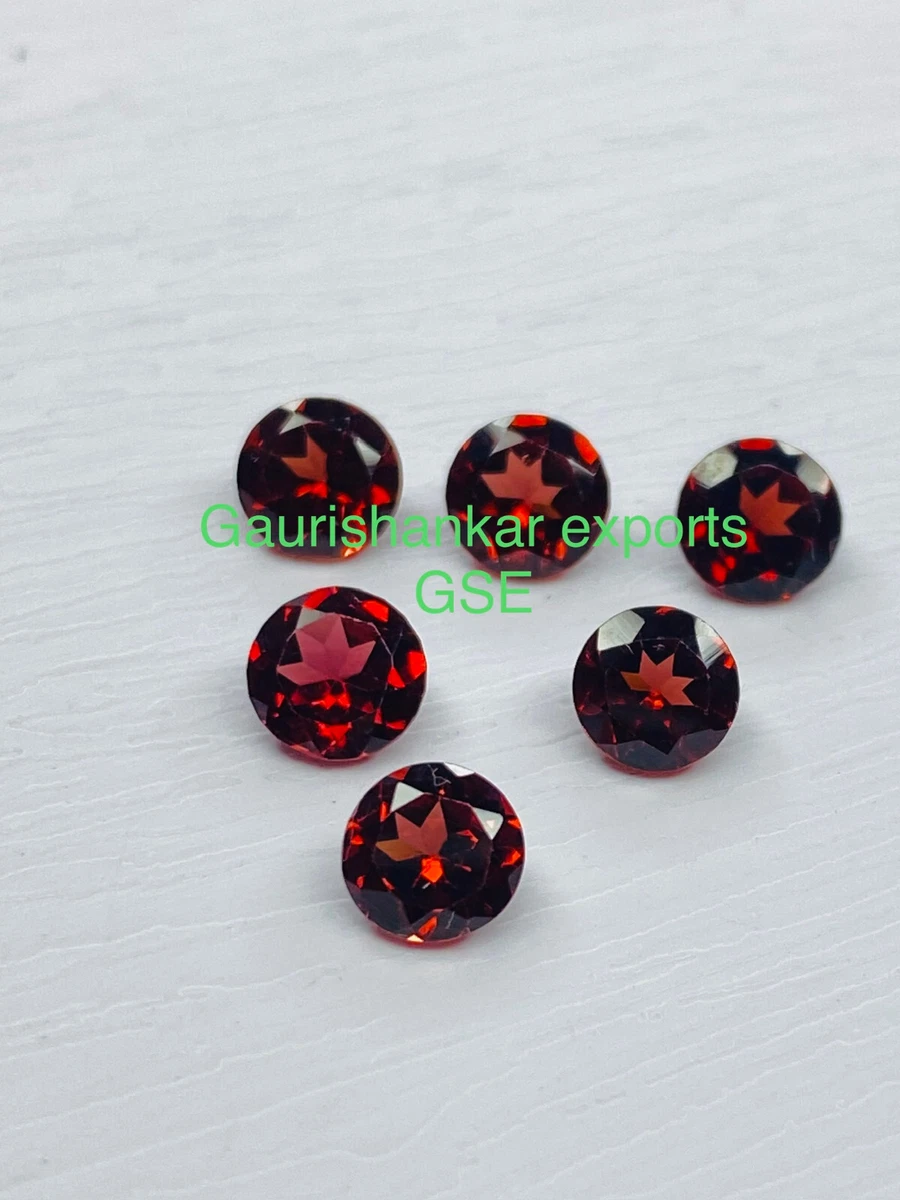 Grenade Spessartite Naturelle - 10x8 Mm, Orange, Coupe Ovale, Sans Défaut (Mozambique)
